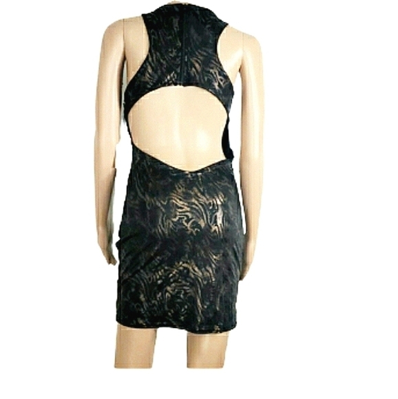 SUPERDOWN BODYCON DRESS CUT-OUT BACK NEW - Picture 4 of 11